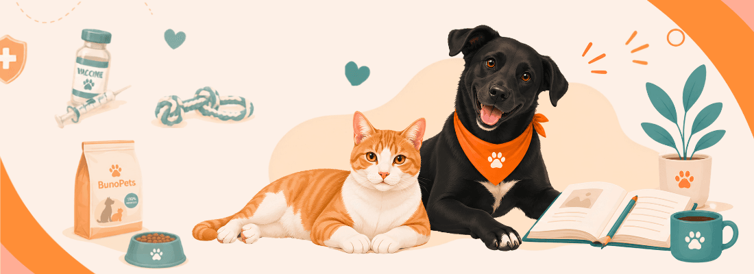 Pet care guides banner
