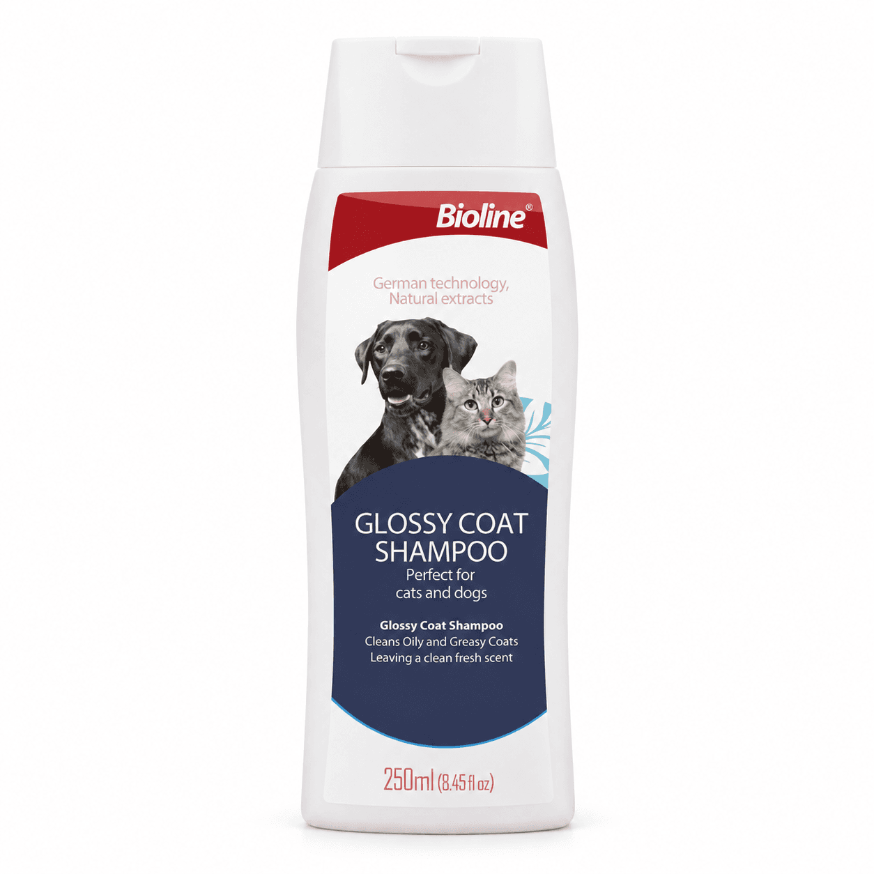 Bioline Glossy Coat Shampoo for Cats & Dogs – 250ml