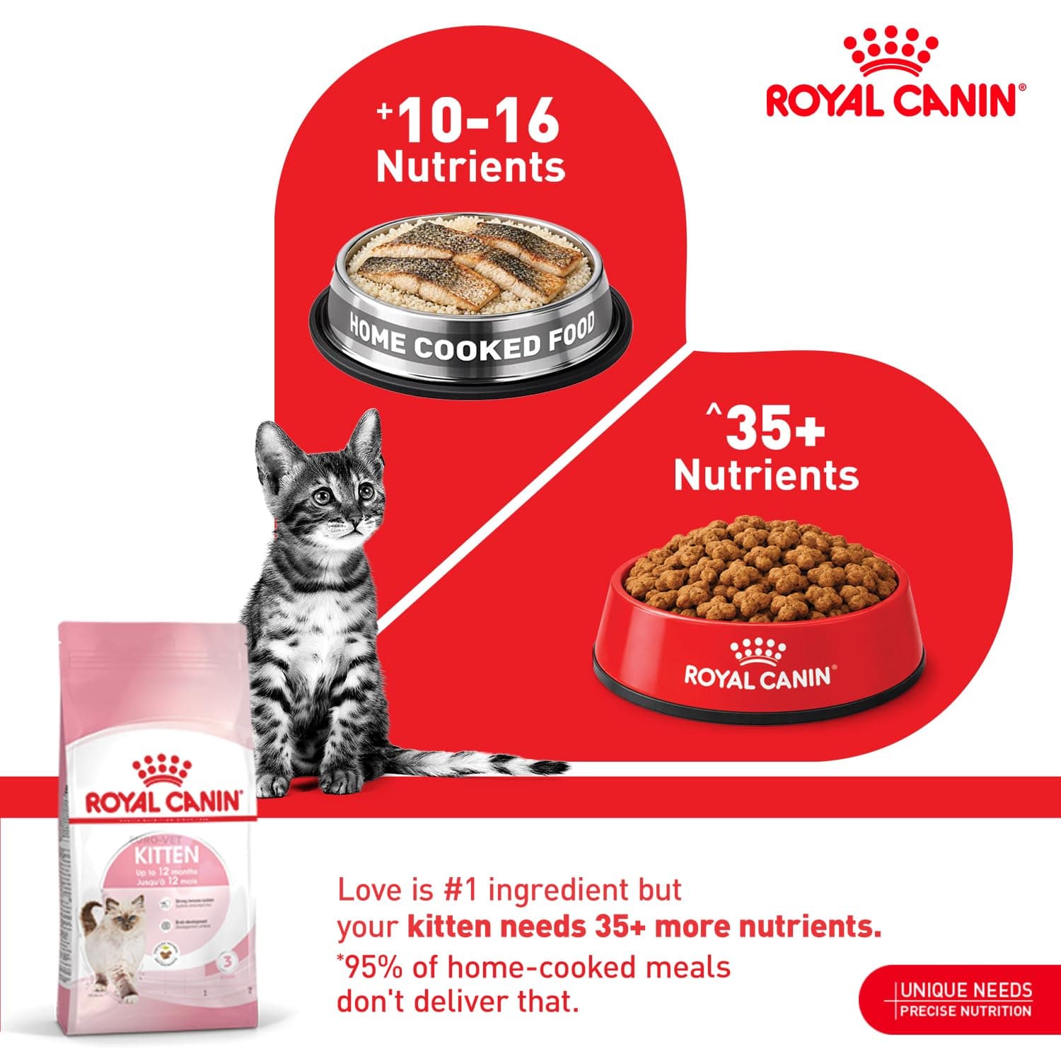 Royal Canin Kitten Dry Cat Food view 3