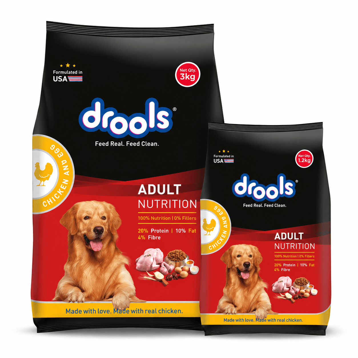 Drools Chicken and Egg Adult Dry Dog Food view 7