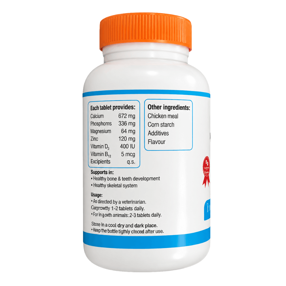 Venworld VenCal-Tab+ Calcium Supplement for Dogs & Cats – 30 Tablets view 2