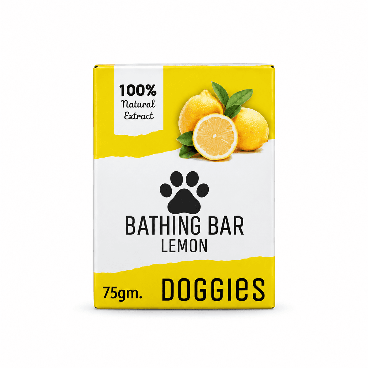 Doggies Lemon Bathing Bar for Dogs -75g