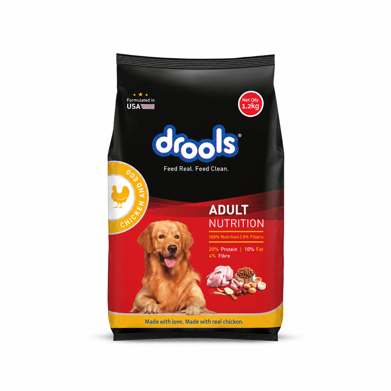 Drools Chicken and Egg Adult Dry Dog Food
