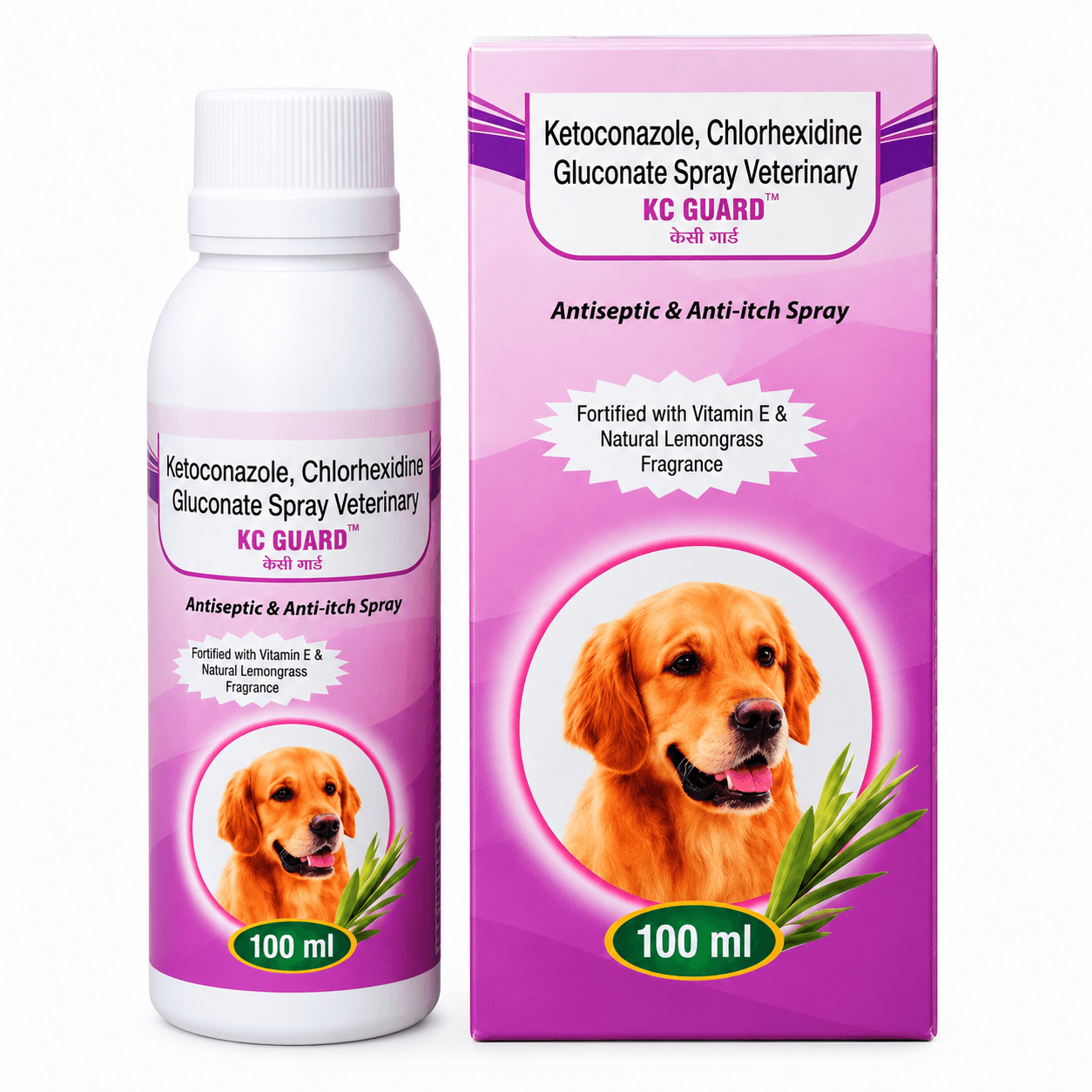 Venworld KC Guard Ketoconazole & Chlorhexidine Veterinary Spray – 100ml