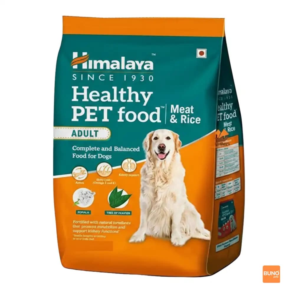 Himalayan Premium Adult Dog Food 1.2kg & 3Kg | High Protein Meat Rice Formula | Complete Balanced Dry Kibble Nutrition Nepal