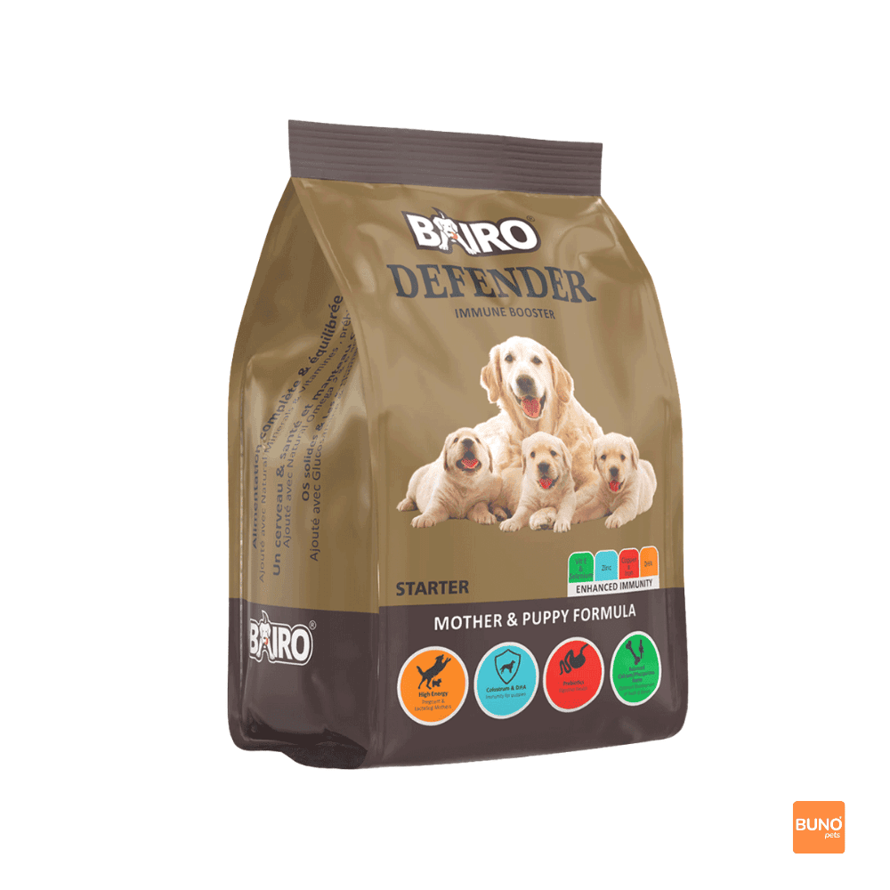 BAIRO Defender Starter Puppy Food Nepal Mother Puppy Formula 1.5Kg 3Kg | Immune Booster Dog Food Kathmandu